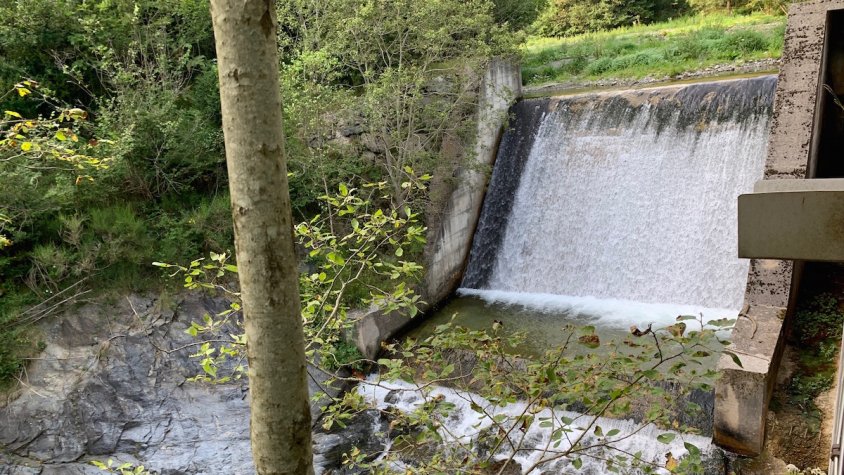 La presa que s'enderrocarà