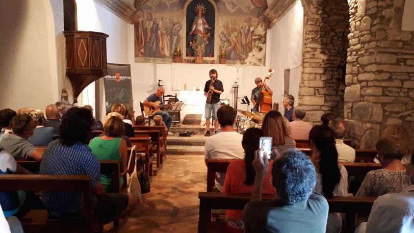 The swimming boys jazz quartet, primer concert del cicle Ripollès 5 sentits