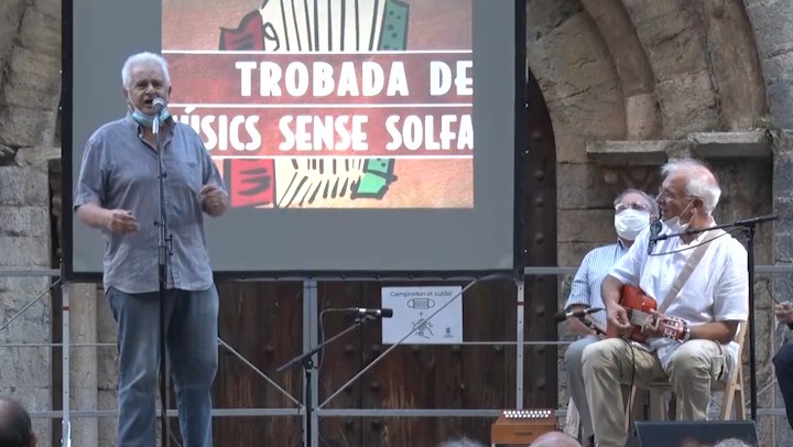 La trobada de músics sense solfa aplega cada any desenes d'assistents