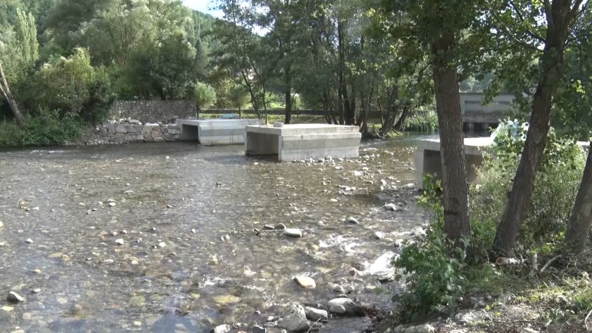 Els aiguats i riuades malmeten el traçat