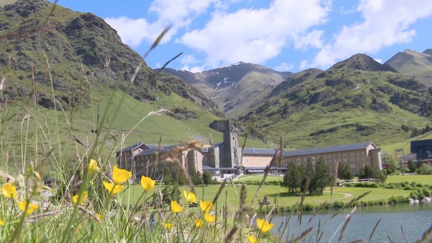 Vall de Núria ha pogut mantenir el nombre de turistes aquest estiu