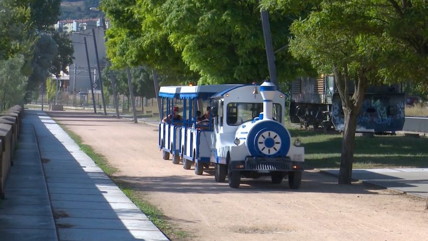 El trenet turístic de Ripoll