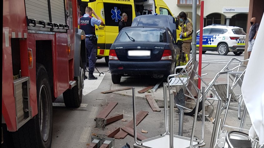 Moment de l'accident