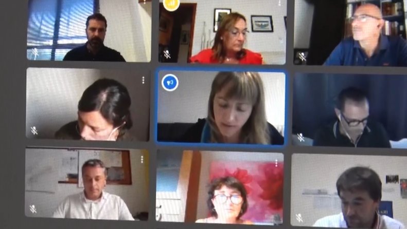 La sessió plenària del Consell Comarcal es va repetir de manera telemàtica