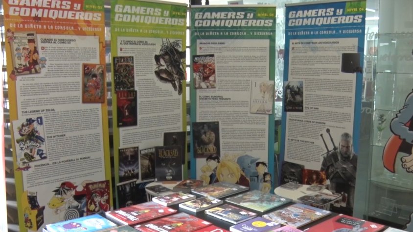 L'exposició ha estat creada per l'Editorial Norma
