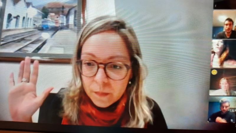 Una de les votacions del ple telemàtic que l'ajuntament de Ribes de Freser va celebrar ahir