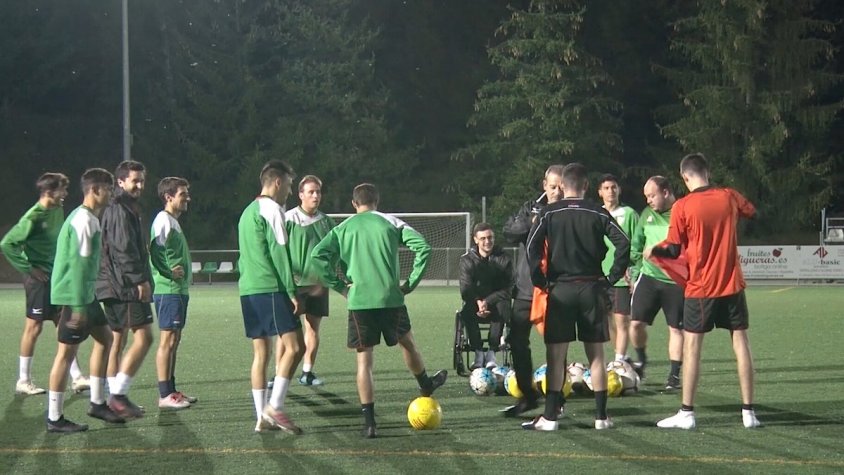 Darrer entrenament del 'Kande' aquest dimecres