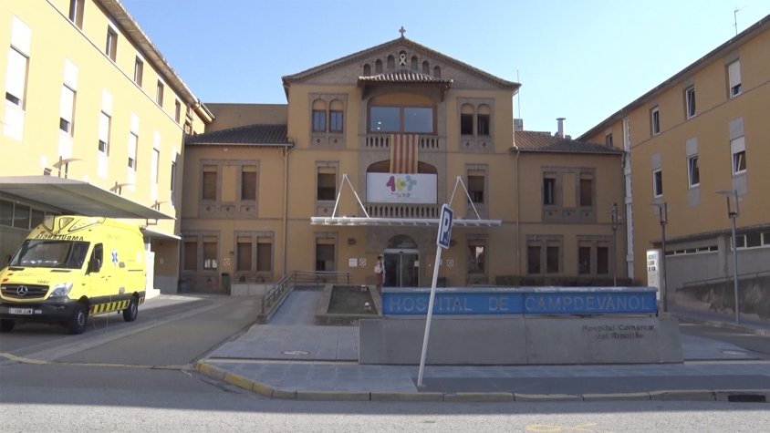 Cinc professionals sanitaris de l'Hospital, positius per COVID-19