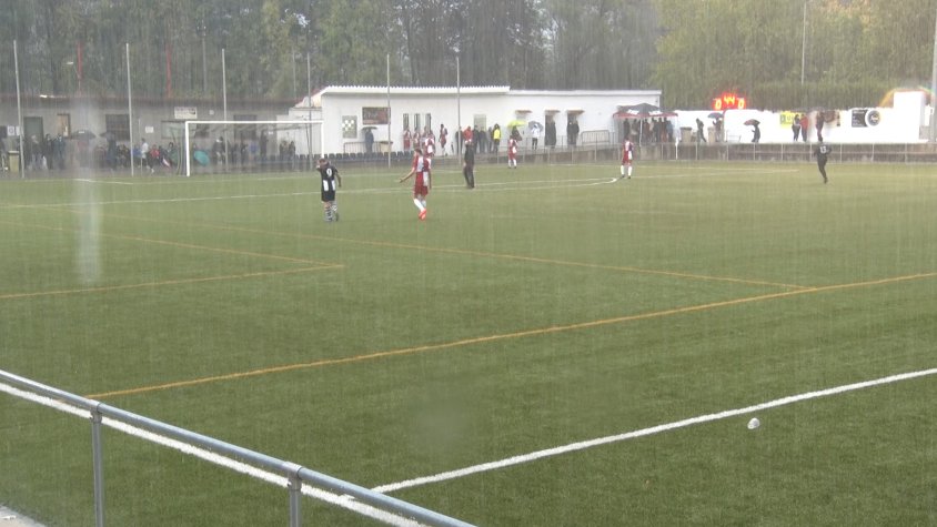 Moment de la suspensió del matx