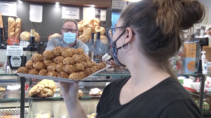 Els panellets que més triomfen, els tradicionals, els de pinyó
