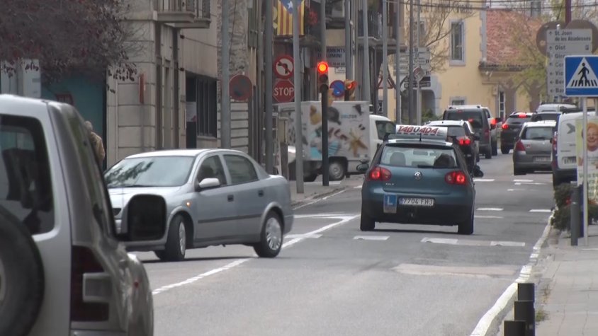El carrer Progrés de Ripoll