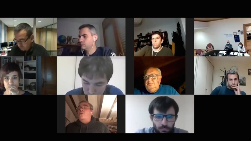 La sessió va ser telemàtica, dilluns passat