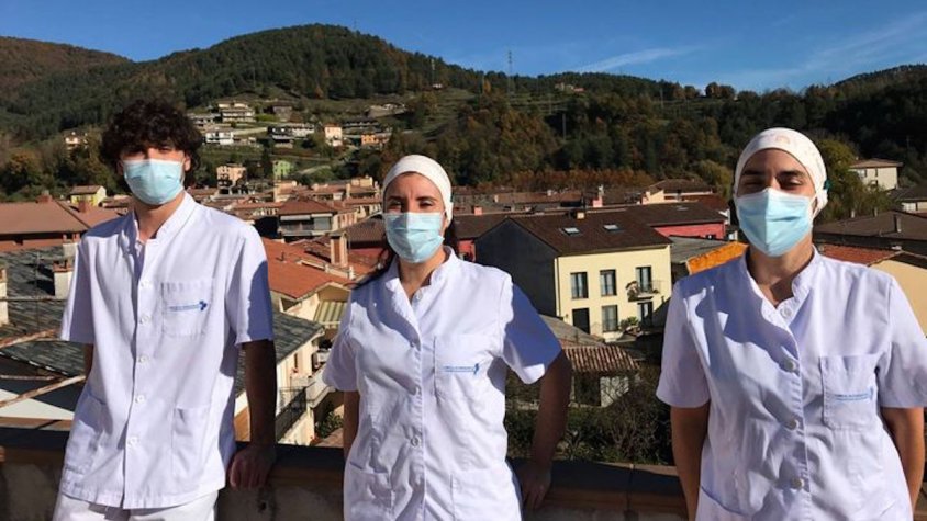 Els tres membres de la Unitat COVID