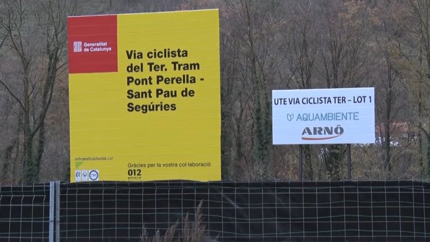 El 100% del cost de les obres està finançat per la Generalitat