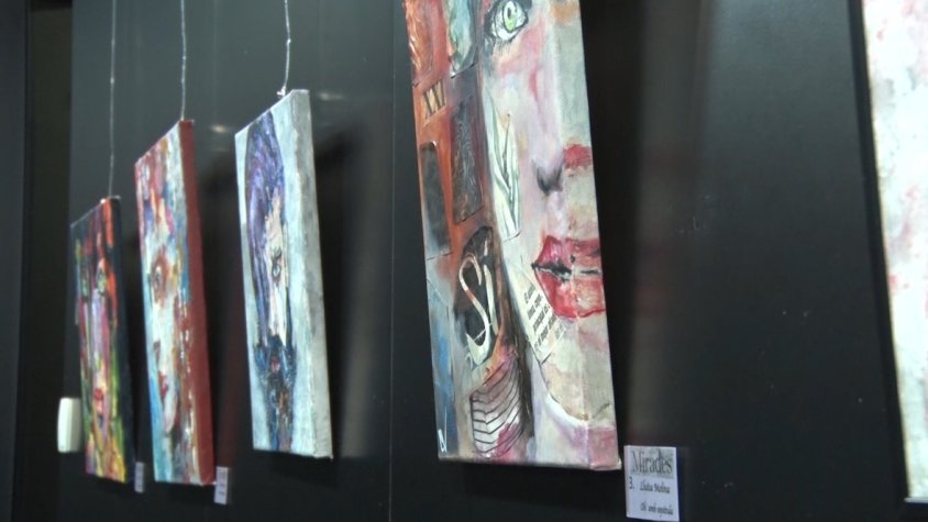 Algunes peces de l'exposició Mirades