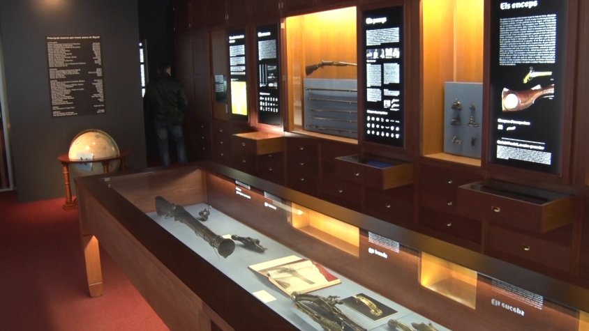 Una de les sales del Museu