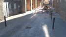 Treballen per solucionar definitivament l'estat del carrer de les Eres de Ribes