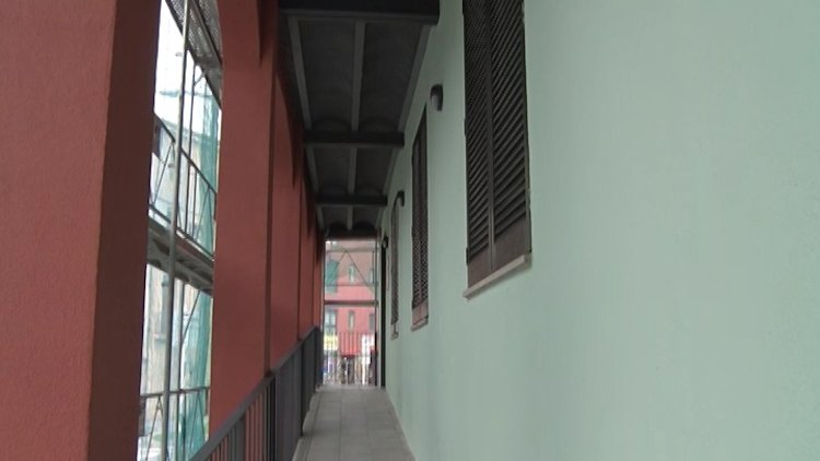 L'exterior de l'Arxiu Comarcal del Ripollès s'ha rehabilitat