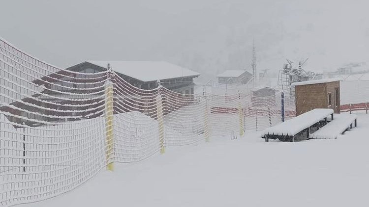 L'estació de Vallter 2000, amb 20 cm de neu nova, aquest dissabte