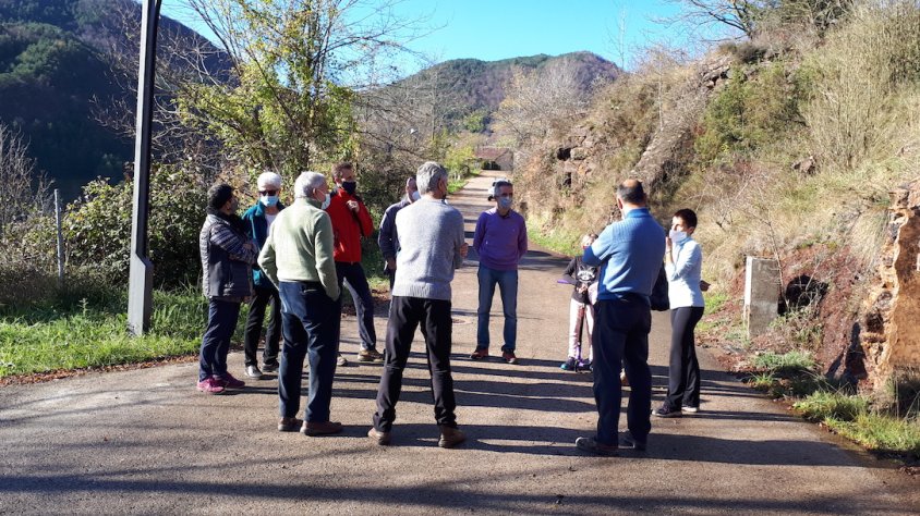 Alguns dels veïns afectats per l'augment de l'IBI i el valor cadastral