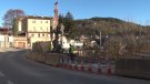 Les obres a l'esllavissada de la N-260 a Sant Joan duraran de 4 a 6 mesos