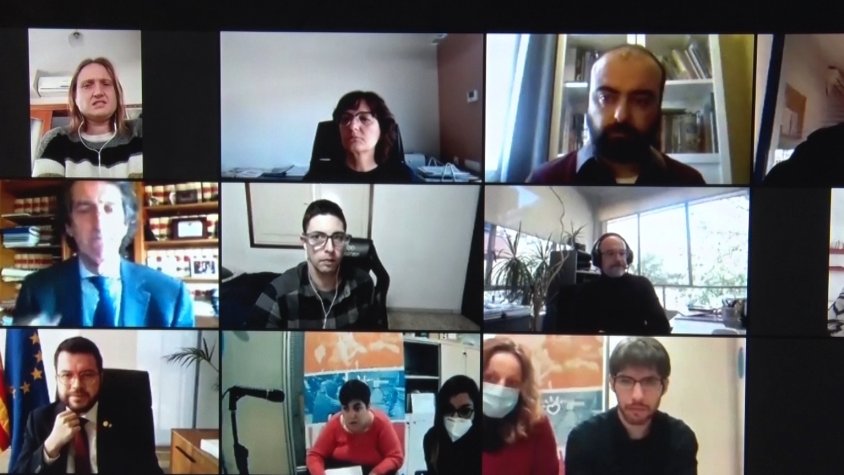 L'acte va comptar amb la participació de desenes de persones