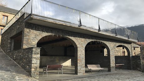 Estat actual de la plaça abans d'iniciar les actuacions de millora | Xevi Pujol