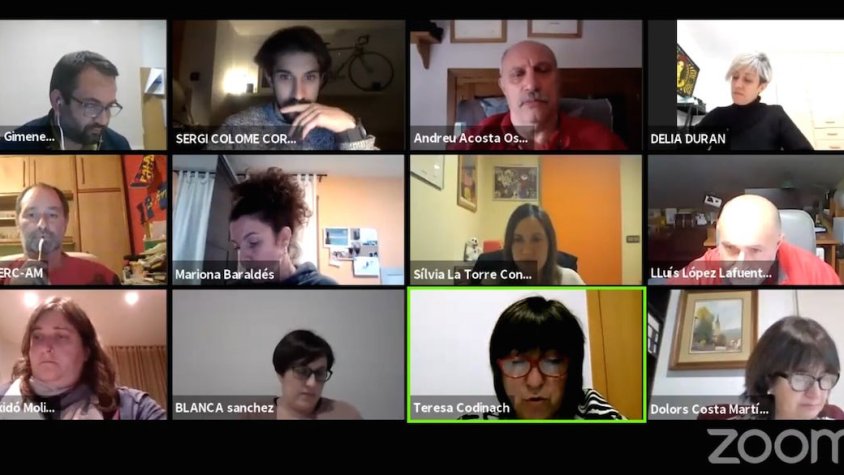 El ple de Campdevànol, l'últim de l'any 2020, telemàtic