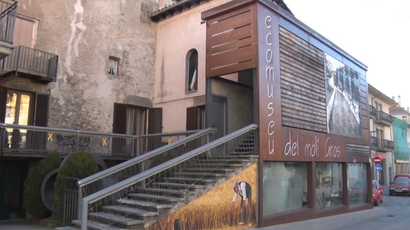 L'espai del Molí Gros, situat al centre de Campdevànol