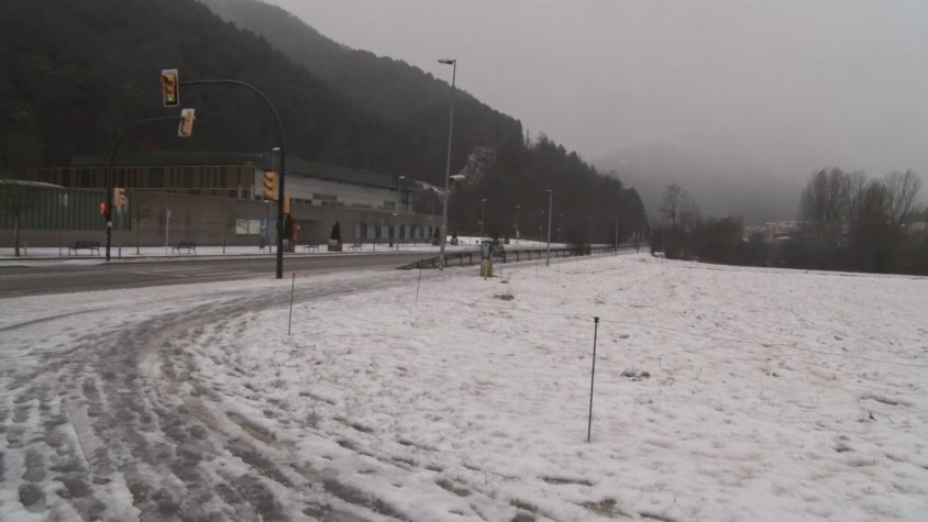 Imatge d'aquest matí a Ripoll