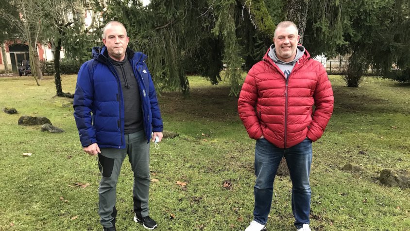Manel i Jordi Espinosa, del Club Judo Ripoll