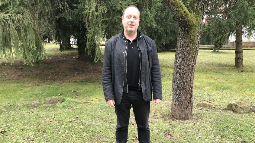 Jordi Bonet als estudis de Corisa Media Grup