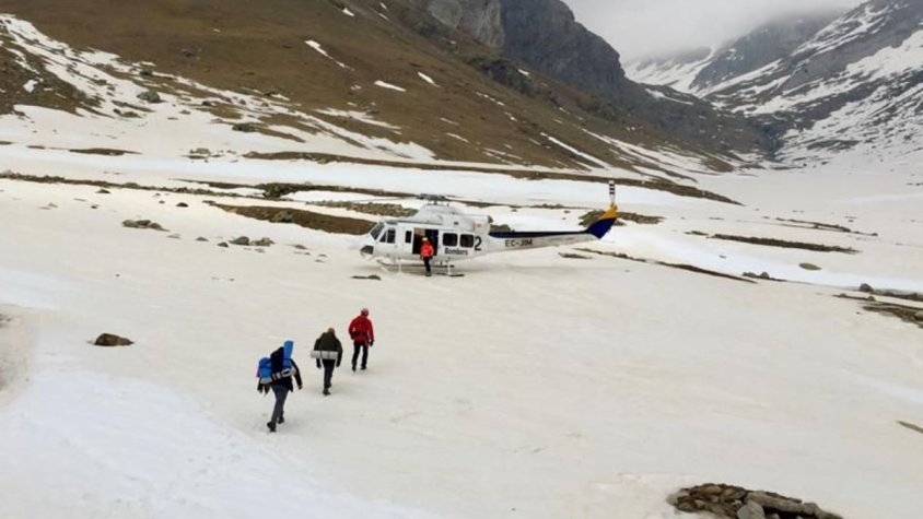 Els Bombers demanen que es gaudeixi de la muntanya amb seguretat