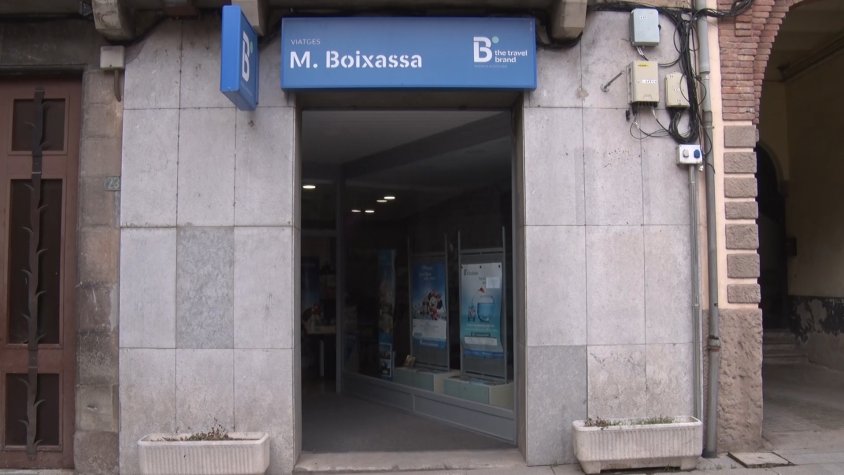 El local de l'Agència de viatges