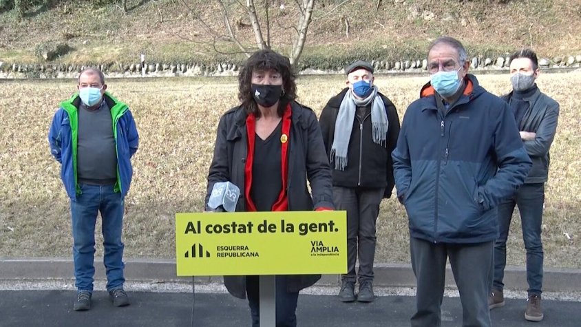 Acte d'ERC aquest divendres a Campelles