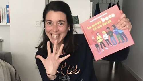 La Cristina amb el nou conte, 'La meva boca té un forat'