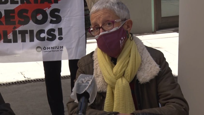 Rosa Graugés és una represaliada del ripollès pel tall a la Jonquera