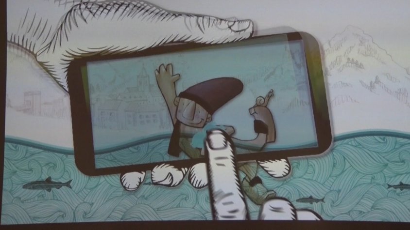 És un joc interactiu per descobrir la història i els llocs emblemàtics del poble