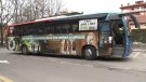 Es presenten els nous autobusos retolats de Teisa