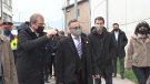 El conseller d'Empresa i Coneixement, Ramon Tremosa, visita el Ripollès