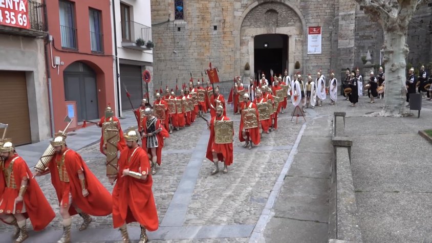 La darrera Processó que es va celebrar a Camprodon l'any 2019, abans de la pandèmia