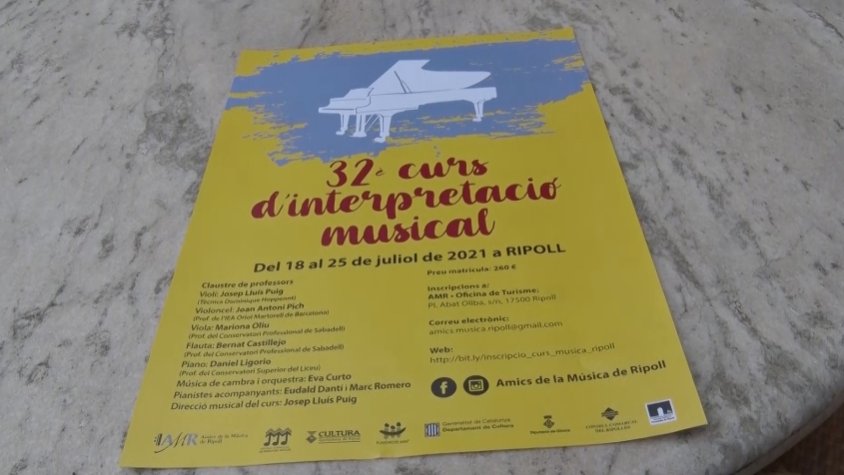 Cartell de la programació del curs d'aquest any 2021
