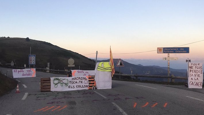 L'aspecte que presentava ahir Coll d'Ares