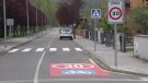 A partir de l'11 de maig no es podran superar els 30 km/h en vies d'un únic carril per sentit de circulació