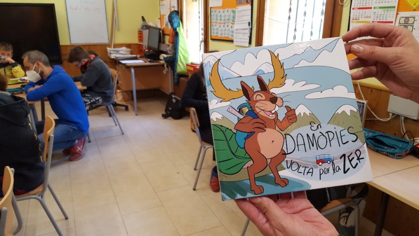 L'escola L'Esquirol d'Ogassa és una de les que formen la ZER Vall Ter