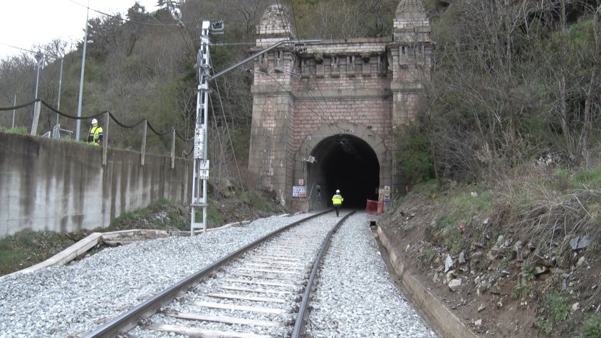 S'ha millorat la fiabilitat del traçat per evitar despreniments
