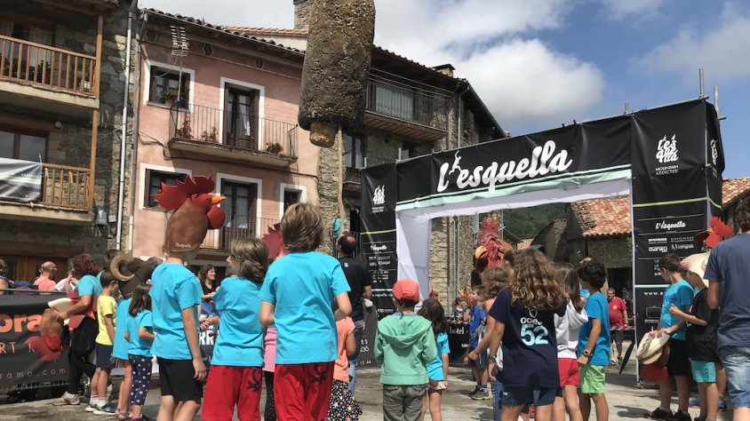L'Esquella de Pardines es convertia cada edició en una gran festa per a tot el poble