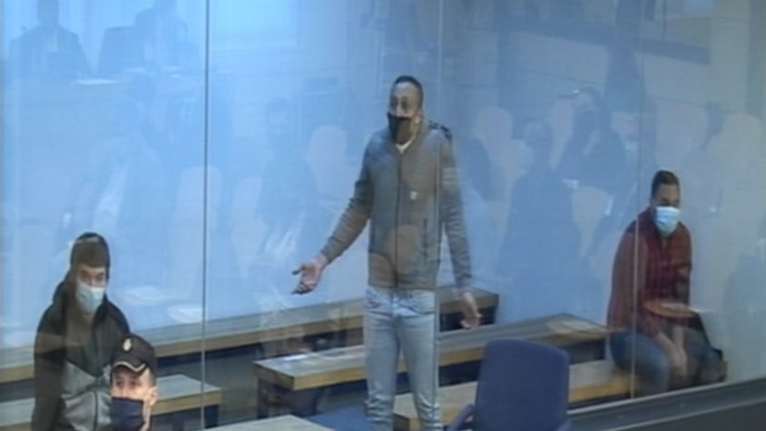 Driss Oukabir, durant la declaració a l'Audiència Nacional