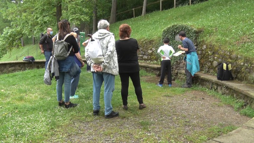 La primera font que van visitar els participants va ser la de Llandrius