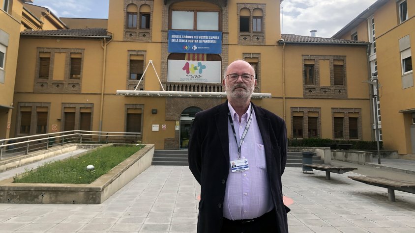 El director gerent de l'hospital comarcal del Ripollès, el doctor Joan Grané